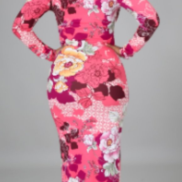 Floral Glory Dress. - Picture 6 of 10